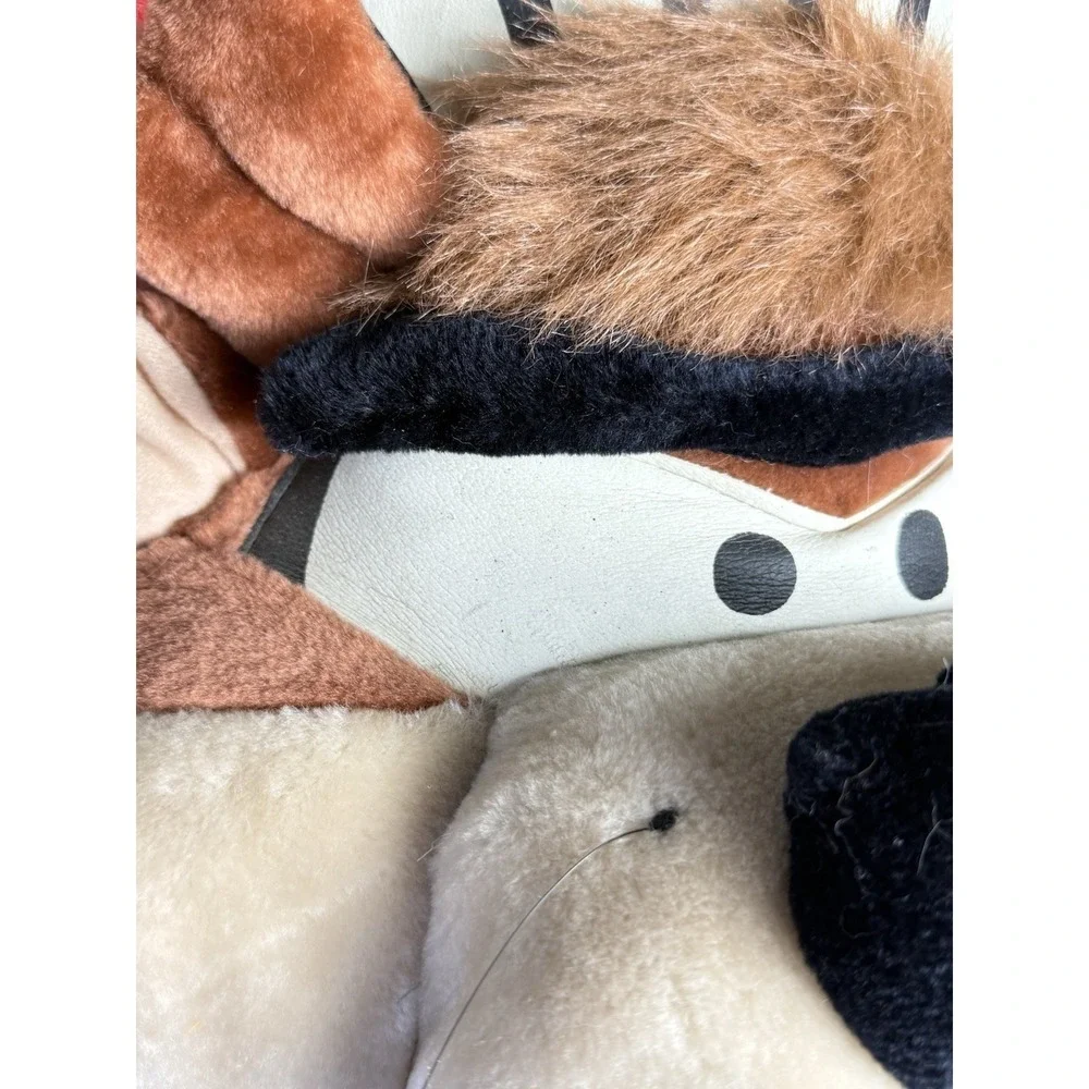 Vintage 90s Looney Tunes Taz Tazmanian Devil Roman Centurion‎ Big Plush Toy 1997
